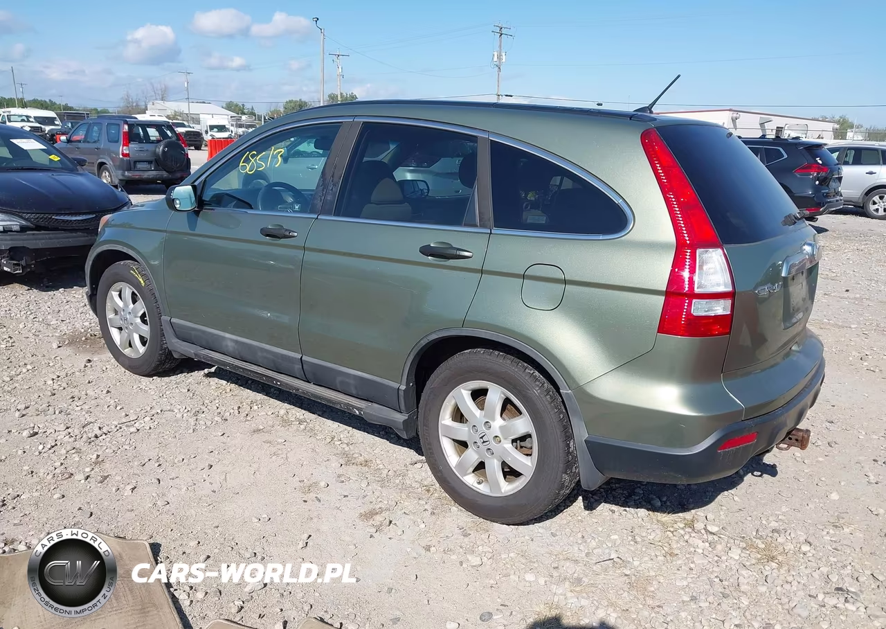 2009 Honda Cr-V Ex VIN:5J6RE485X9L031911 - 3