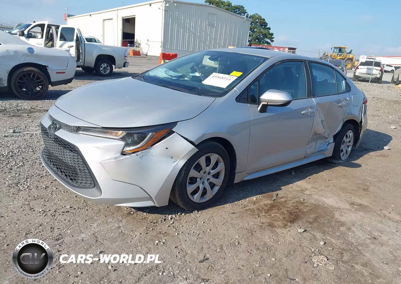 2021 Toyota Corolla Le VIN:5YFEPMAE2MP261404 - 2
