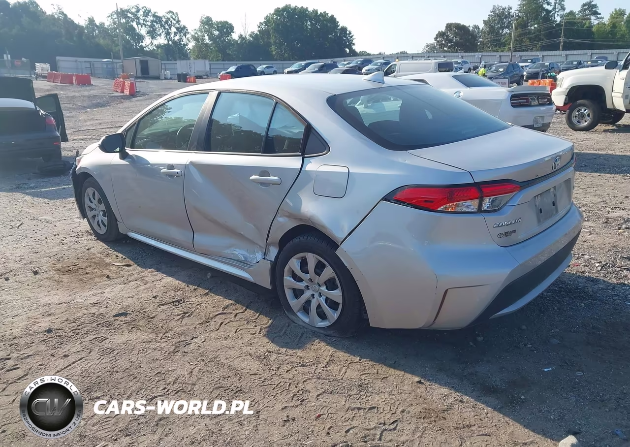 2021 Toyota Corolla Le VIN:5YFEPMAE2MP261404 - 3