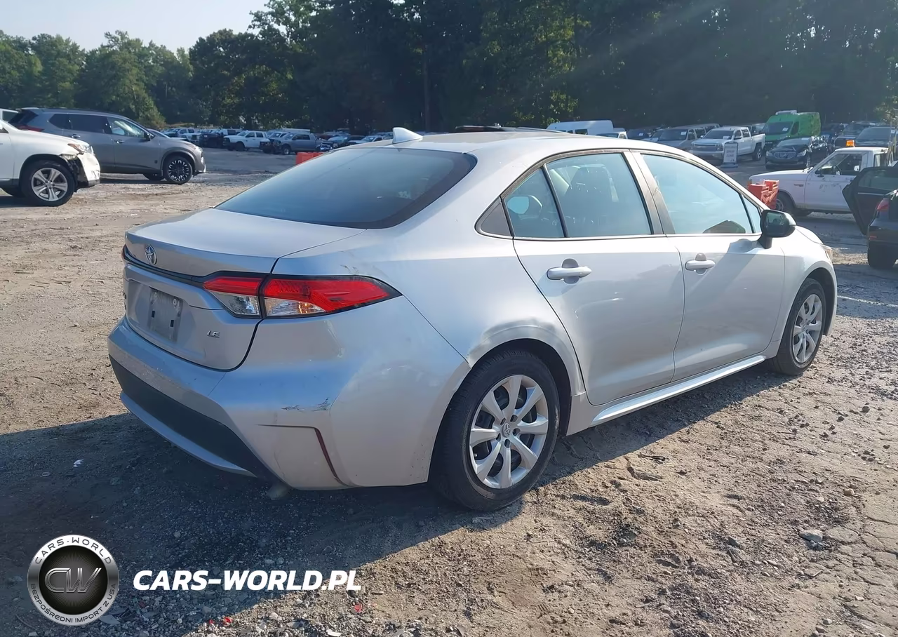 2021 Toyota Corolla Le VIN:5YFEPMAE2MP261404 - 4