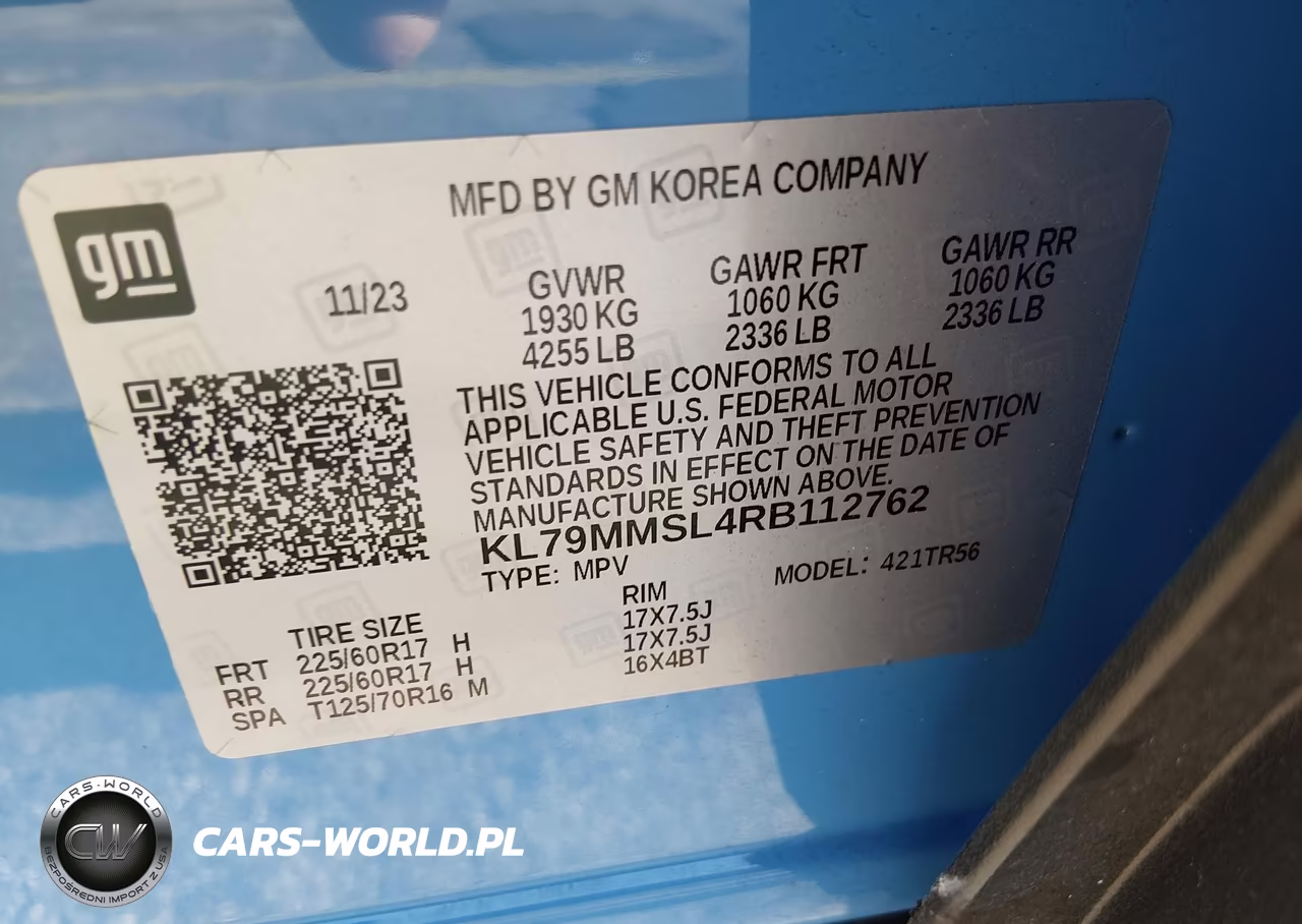 2024 Chevrolet Trailblazer Fwd Ls VIN:KL79MMSL4RB112762 - 9