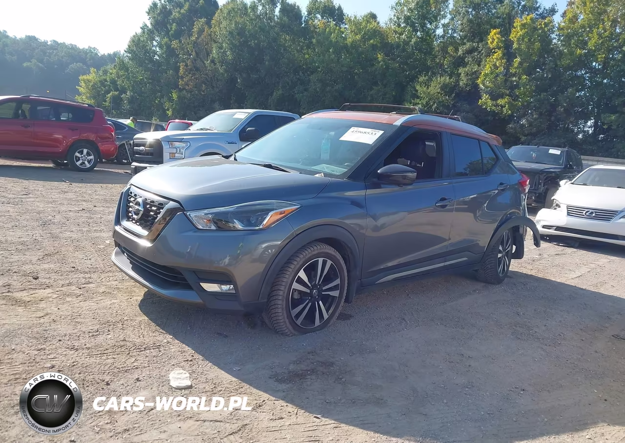 2019 Nissan Kicks Sr VIN:3N1CP5CUXKL541375 - 2