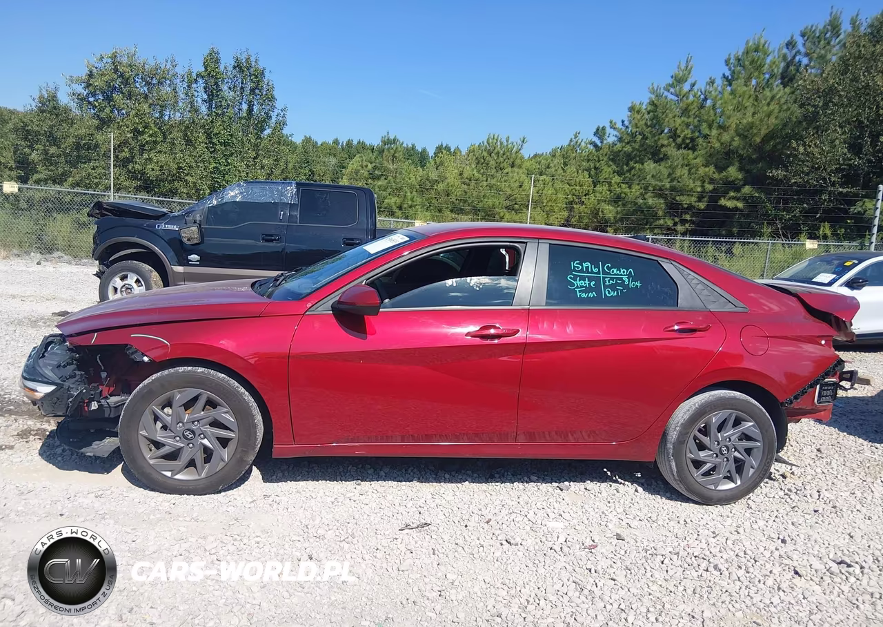 2024 Hyundai Elantra Sel VIN:KMHLM4DG8RU706098 - 14