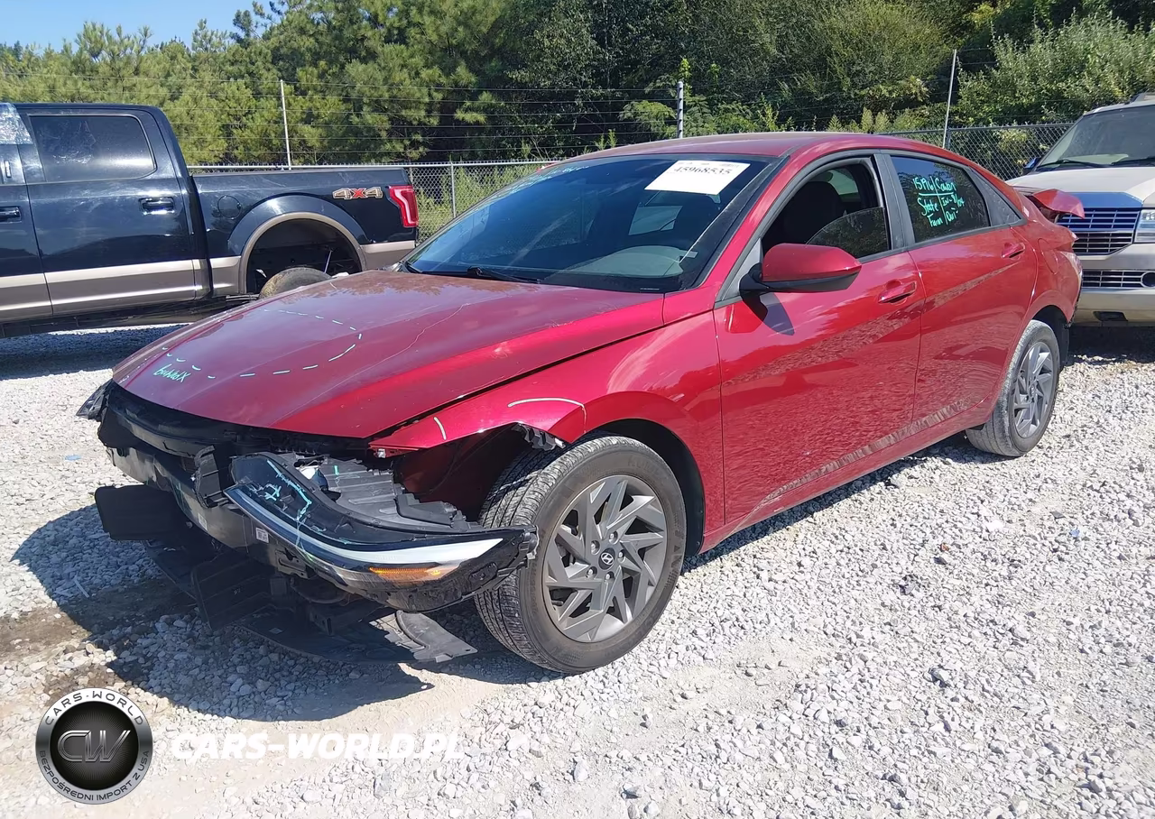 2024 Hyundai Elantra Sel VIN:KMHLM4DG8RU706098 - 2