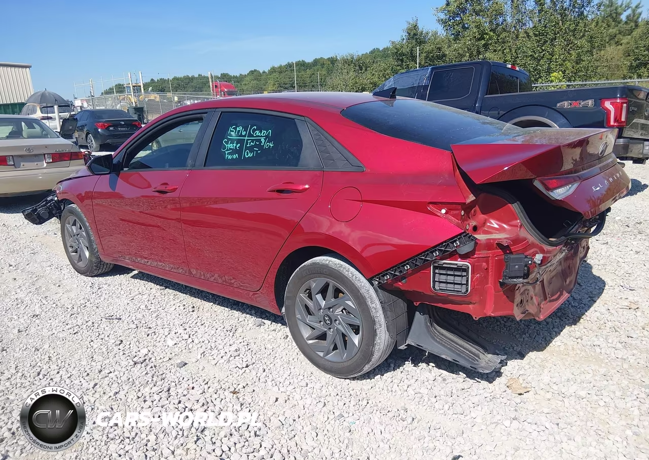 2024 Hyundai Elantra Sel VIN:KMHLM4DG8RU706098 - 3