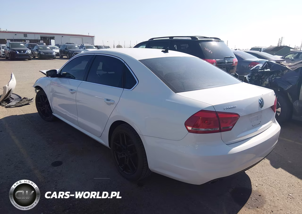 2015 Volkswagen Passat 2.0L Tdi Se VIN:1VWBV7A33FC093967 - 3