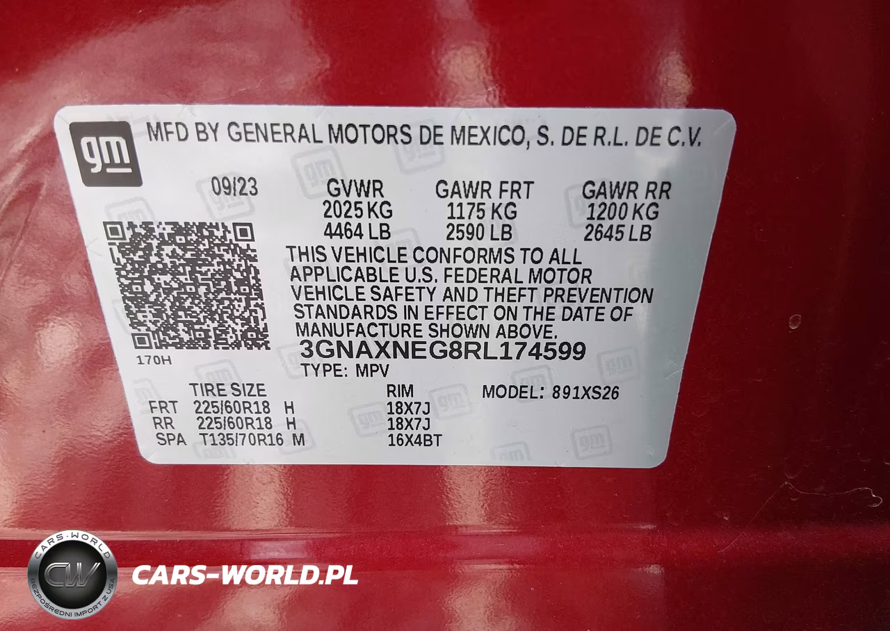 2024 Chevrolet Equinox Fwd Premier VIN:3GNAXNEG8RL174599 - 9