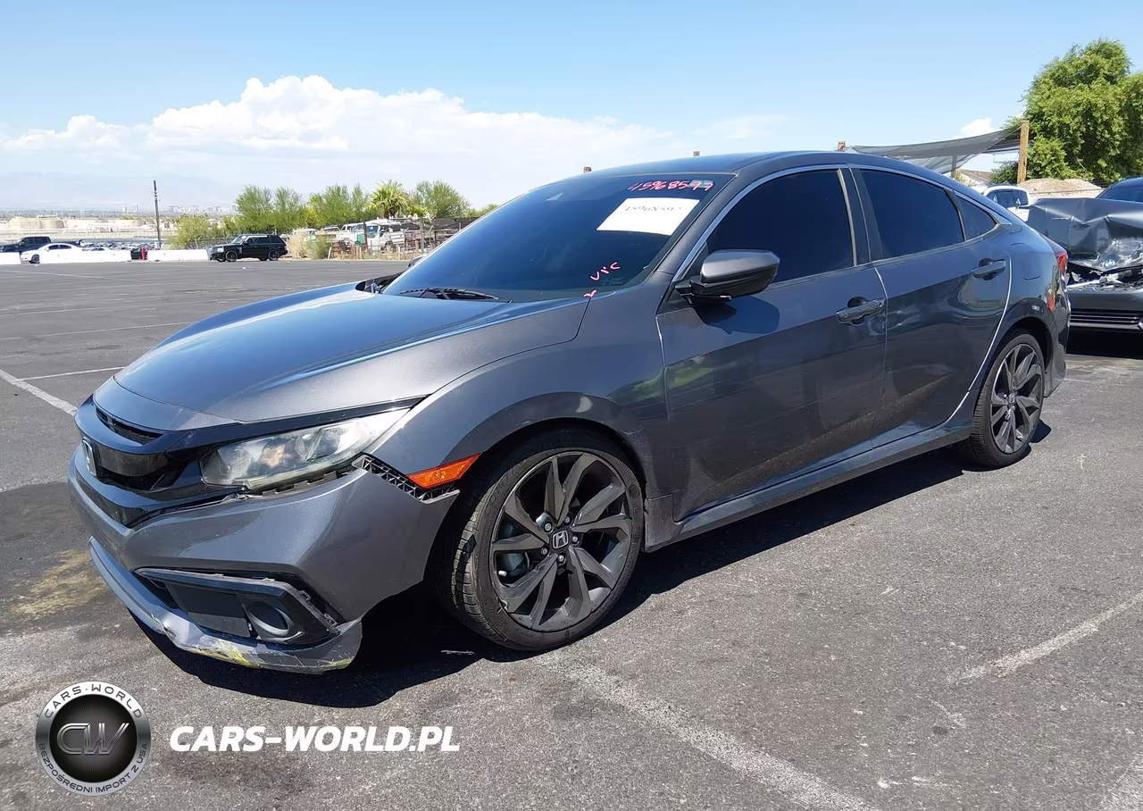 2021 Honda Civic Sport VIN:2HGFC2F85MH556818 - 2
