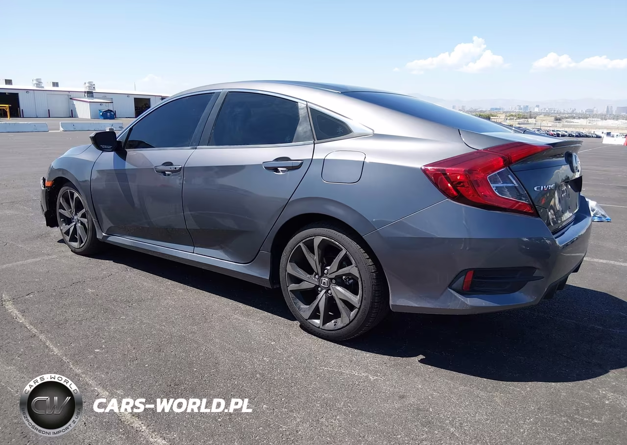 2021 Honda Civic Sport VIN:2HGFC2F85MH556818 - 3
