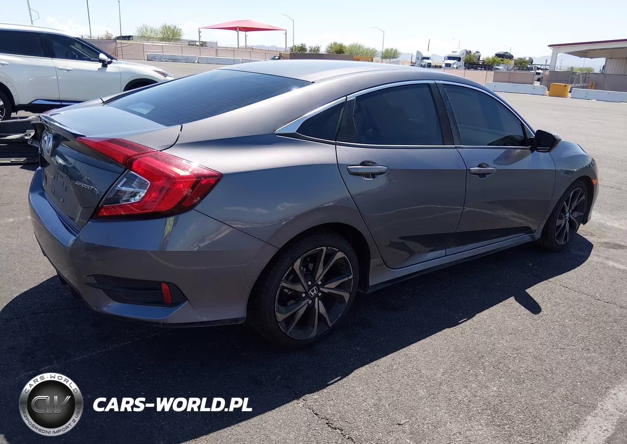 2021 Honda Civic Sport VIN:2HGFC2F85MH556818 - 4