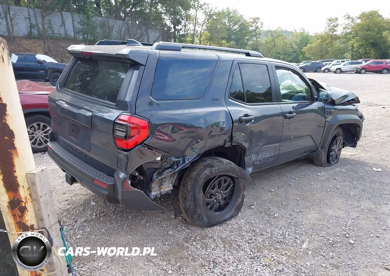 2026 Toyota 4Runner Sr5 VIN:JTEVA5AR6T5013416 - 4