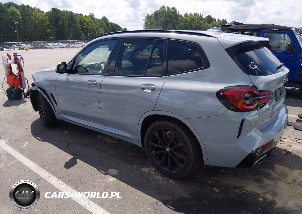 2022 BMW X3 Sdrive30I VIN:5UX43DP07N9K21781 - 3