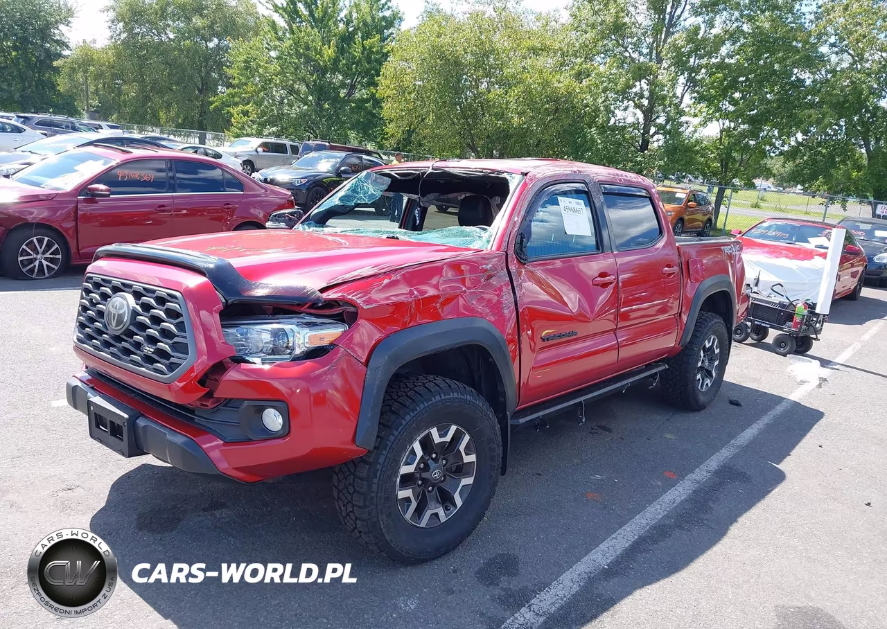 2021 Toyota Tacoma Trd Off-Road VIN:3TYCZ5AN7MT031635 - 2