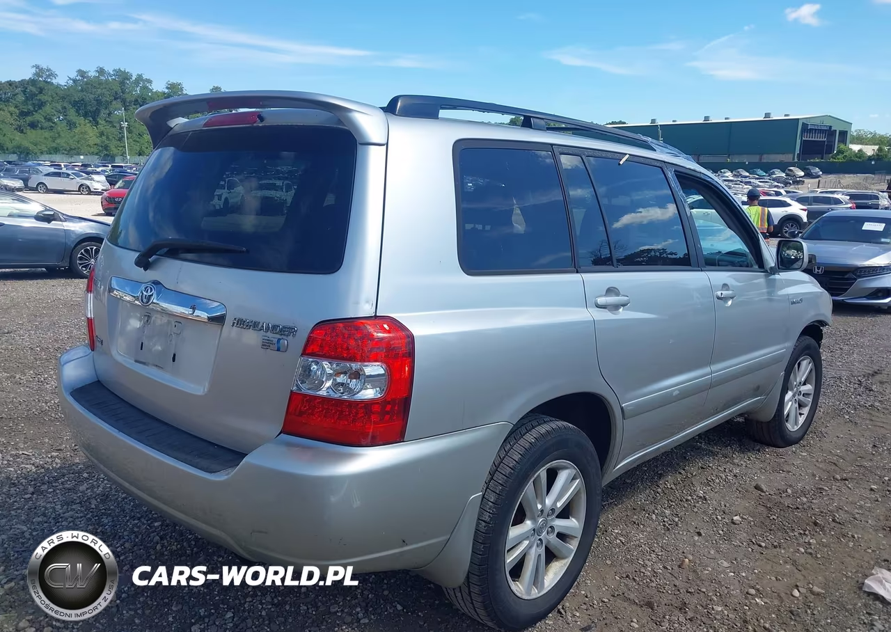 2007 Toyota Highlander Hybrid V6 VIN:JTEEW21A470037078 - 4