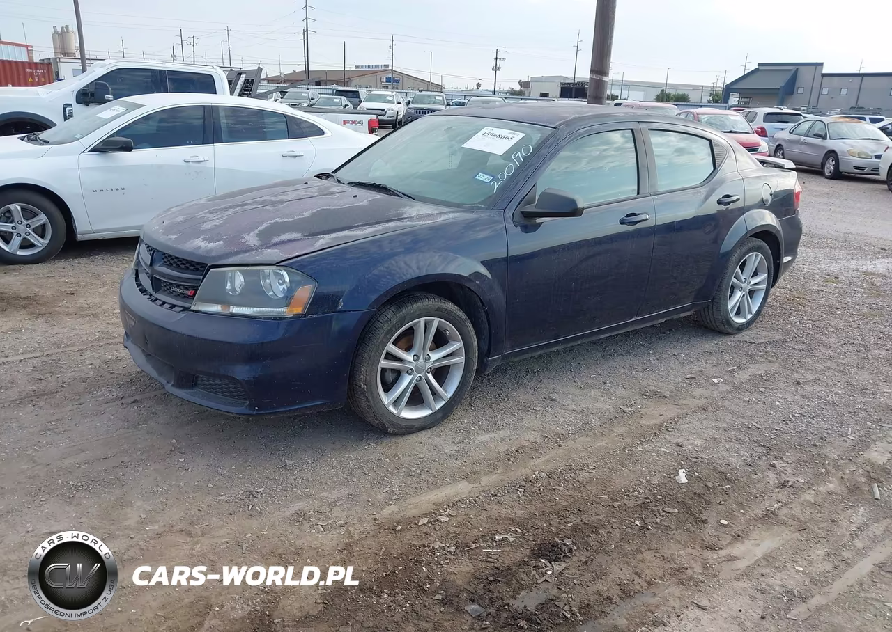 2014 Dodge Avenger Se VIN:1C3CDZAB4EN200190 - 2