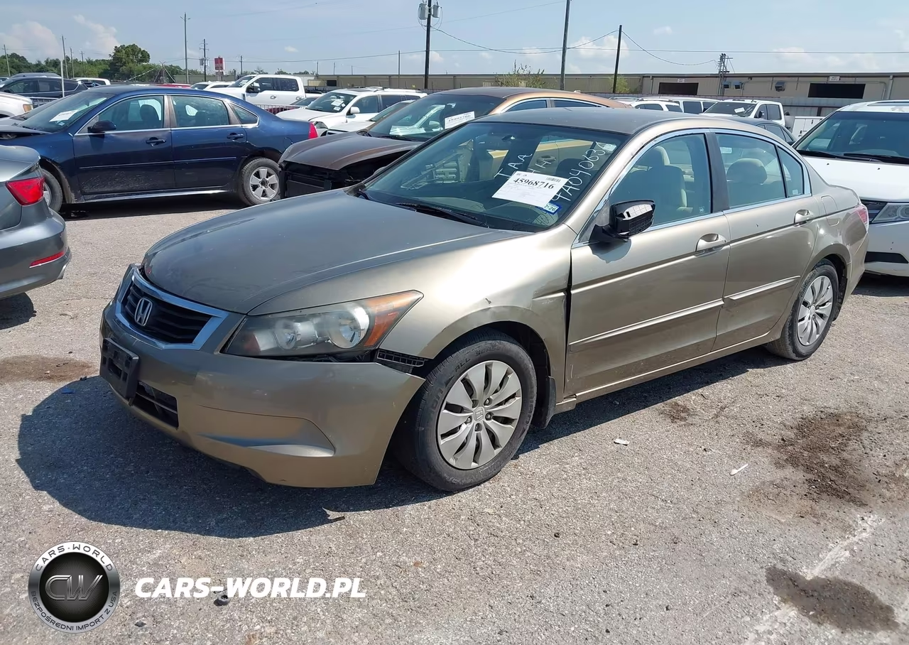 2009 Honda Accord 2.4 Lx VIN:1HGCP26339A040636 - 2
