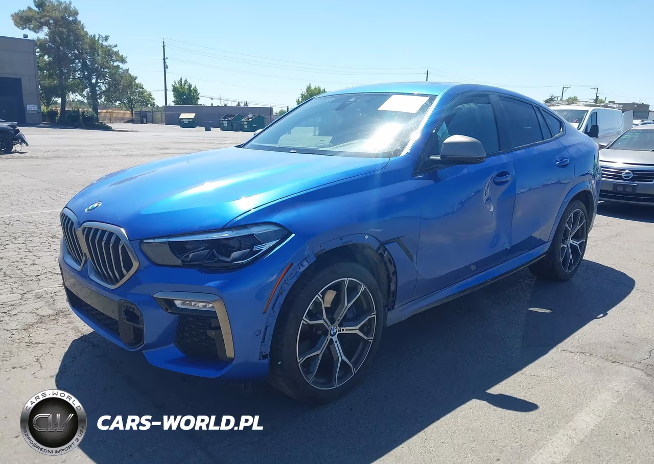 2020 BMW X6 M50I VIN:5UXCY8C06LLE40454 - 2