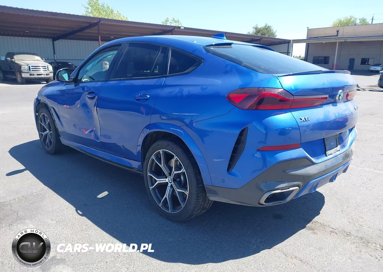 2020 BMW X6 M50I VIN:5UXCY8C06LLE40454 - 3