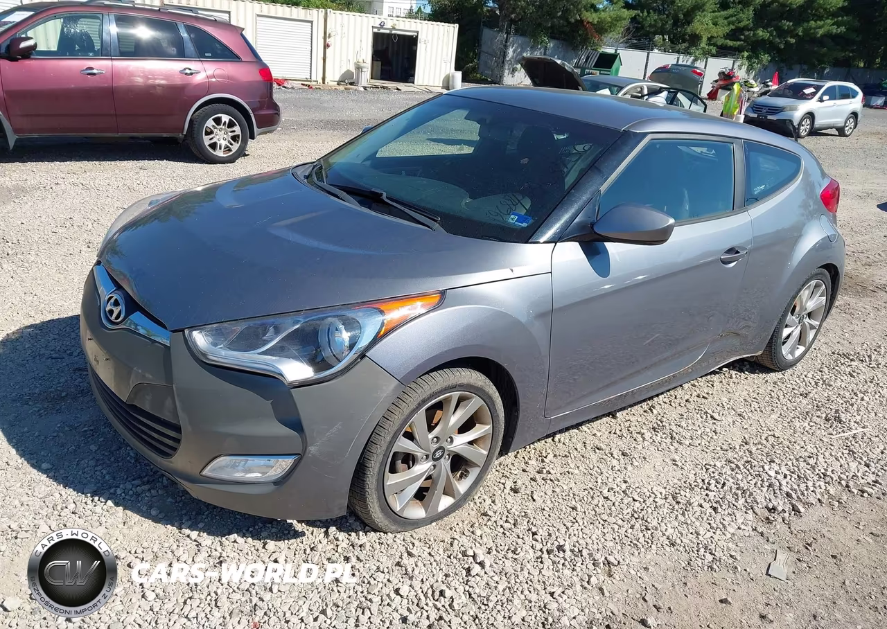 2017 Hyundai Veloster VIN:KMHTC6AD8HU305948 - 2