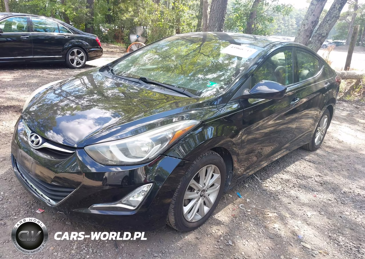 2015 Hyundai Elantra Se VIN:KMHDH4AEXFU355394 - 2