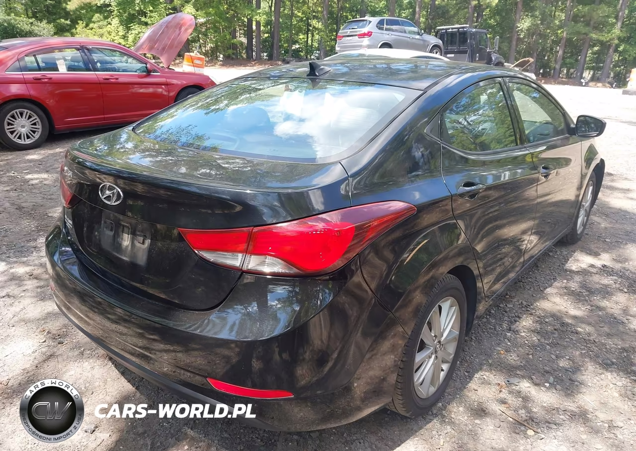 2015 Hyundai Elantra Se VIN:KMHDH4AEXFU355394 - 4