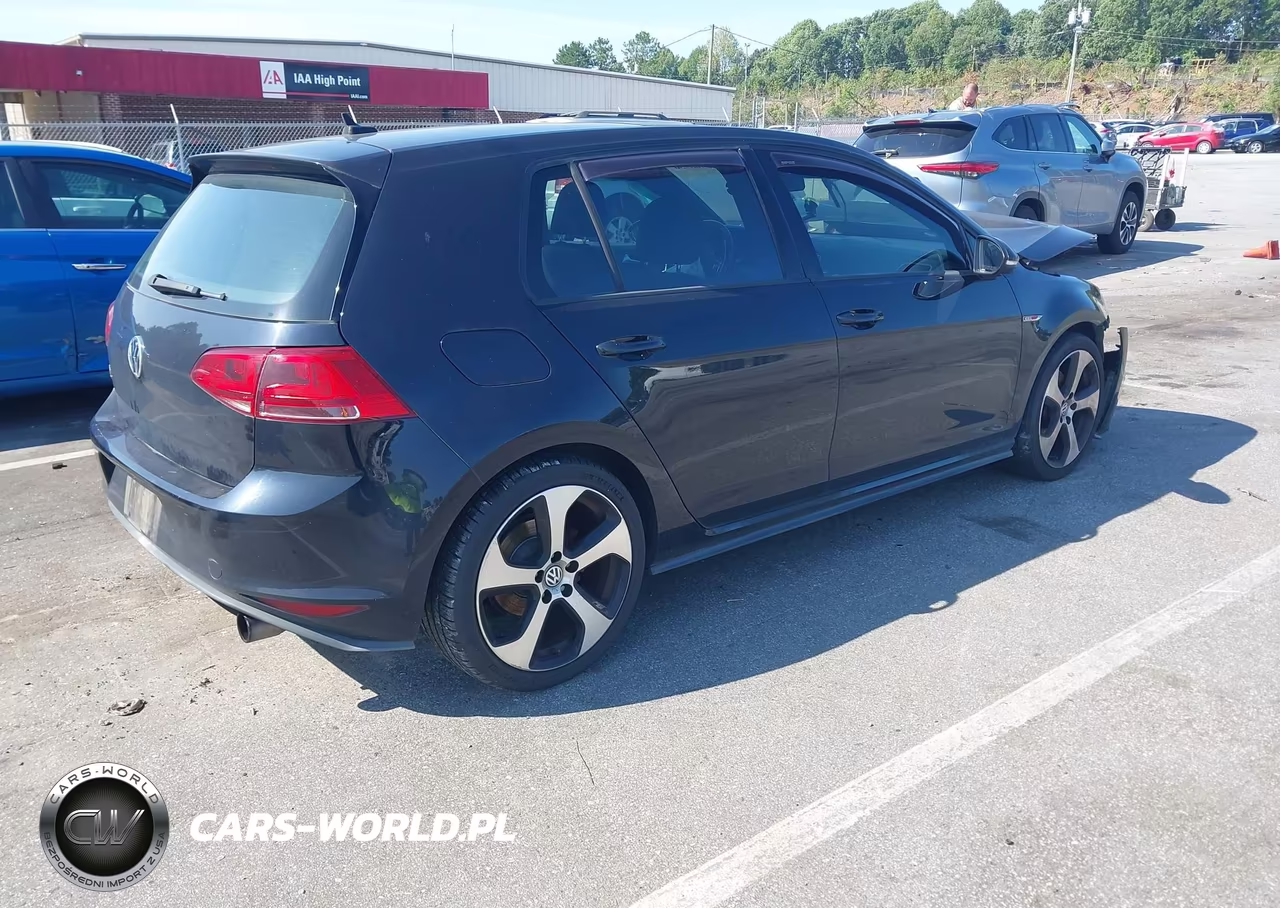 2015 Volkswagen Golf Gti 2.0T Se 4-Door VIN:3VW5T7AU0FM001644 - 4