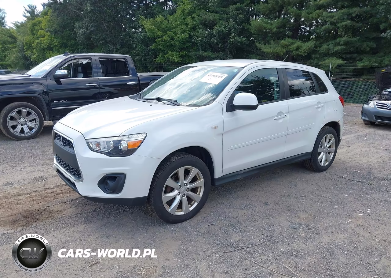 2015 Mitsubishi Outlander Sport Es VIN:4A4AR3AW1FE025217 - 2