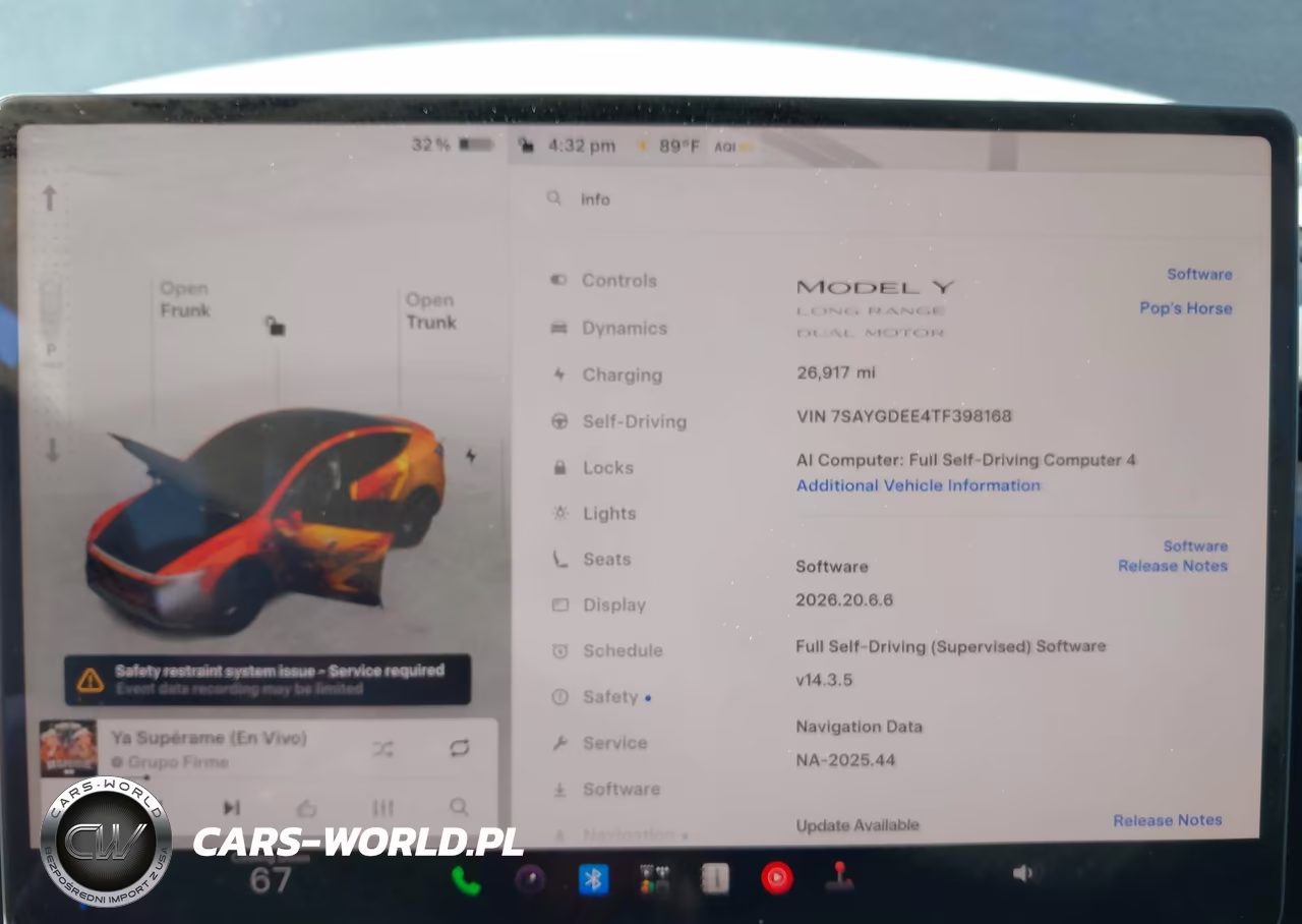 2026 Tesla Model Y All-Wheel Drive-Long Range Launch Series-Premium All-Wheel Drive VIN:7SAYGDEE4TF398168 - 19