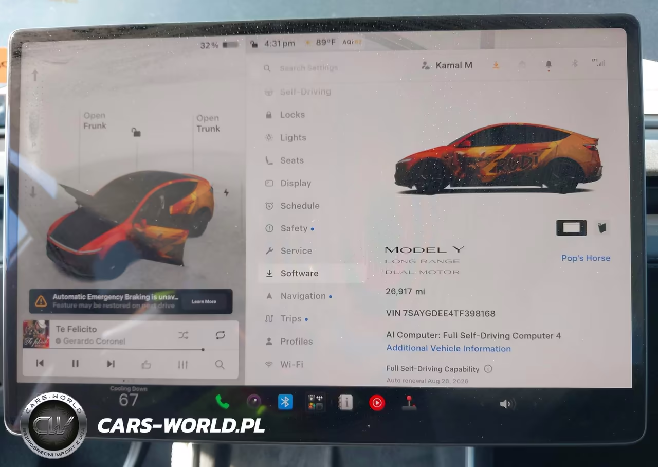 2026 Tesla Model Y All-Wheel Drive-Long Range Launch Series-Premium All-Wheel Drive VIN:7SAYGDEE4TF398168 - 7