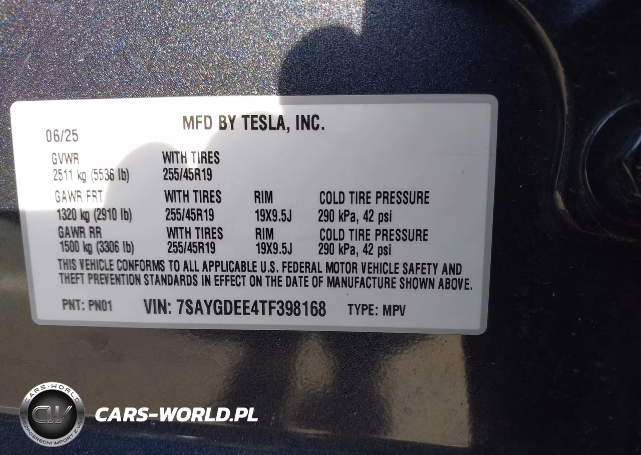 2026 Tesla Model Y All-Wheel Drive-Long Range Launch Series-Premium All-Wheel Drive VIN:7SAYGDEE4TF398168 - 9