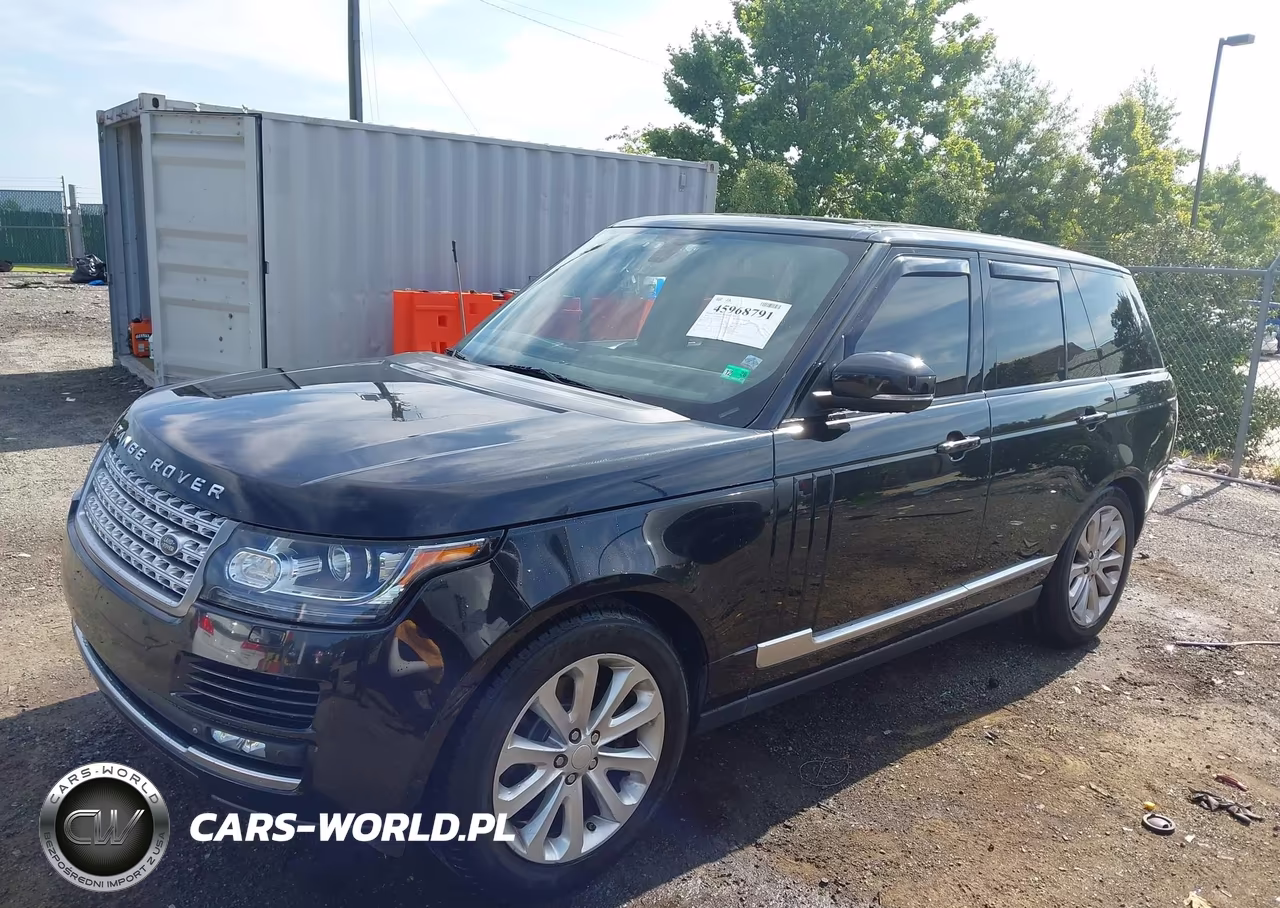 2015 Land Rover Range Rover 3.0L V6 Supercharged Hse VIN:SALGS2VF9FA220251 - 2