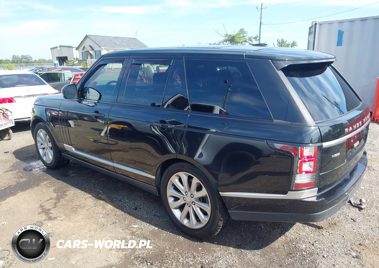 2015 Land Rover Range Rover 3.0L V6 Supercharged Hse VIN:SALGS2VF9FA220251 - 3