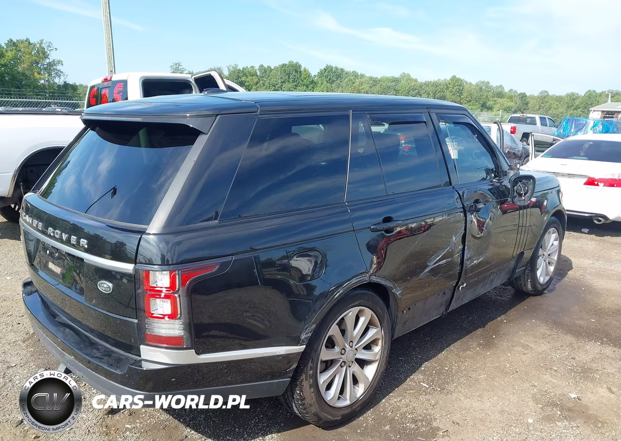 2015 Land Rover Range Rover 3.0L V6 Supercharged Hse VIN:SALGS2VF9FA220251 - 4