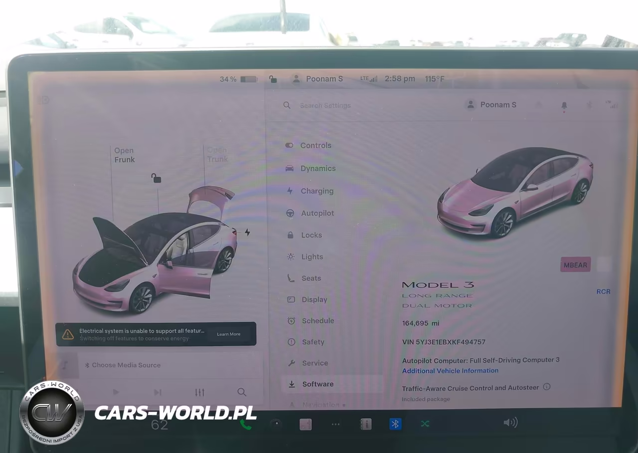 2019 Tesla Model 3 Long Range-Performance VIN:5YJ3E1EBXKF494757 - 7