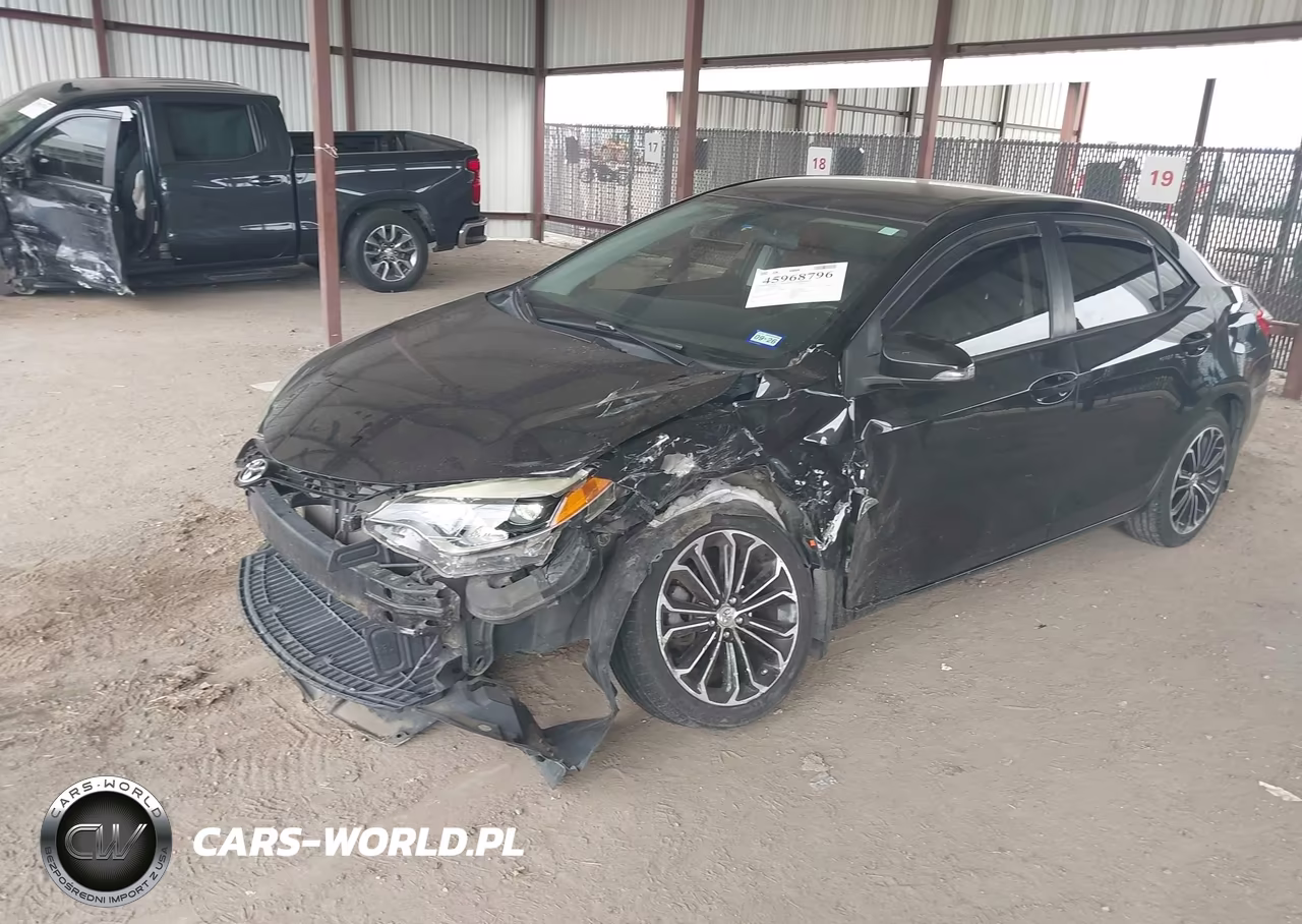 2015 Toyota Corolla S Plus VIN:2T1BURHE1FC413321 - 2