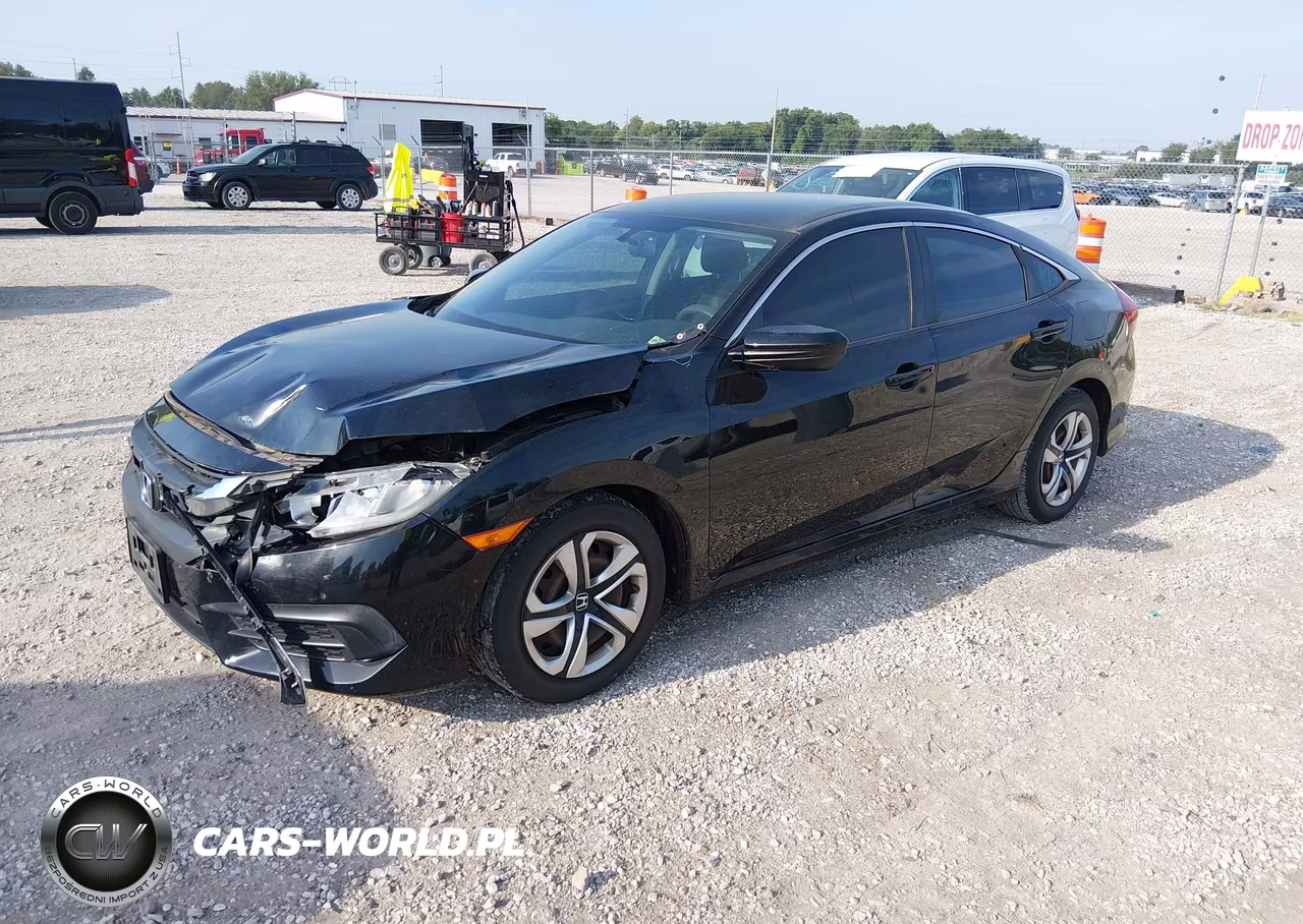 2017 Honda Civic Lx VIN:19XFC2F5XHE031744 - 2