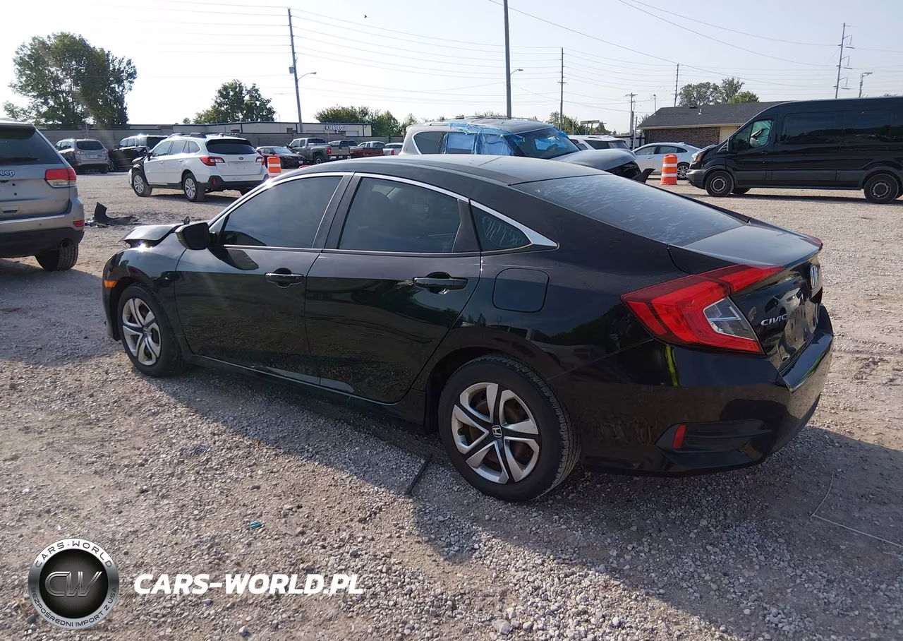 2017 Honda Civic Lx VIN:19XFC2F5XHE031744 - 3