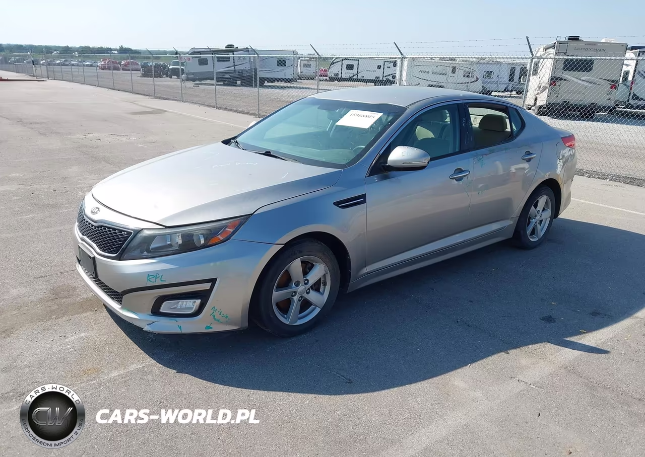 2015 KIA OPTIMA LX VIN:5XXGM4A73FG481956 - 2
