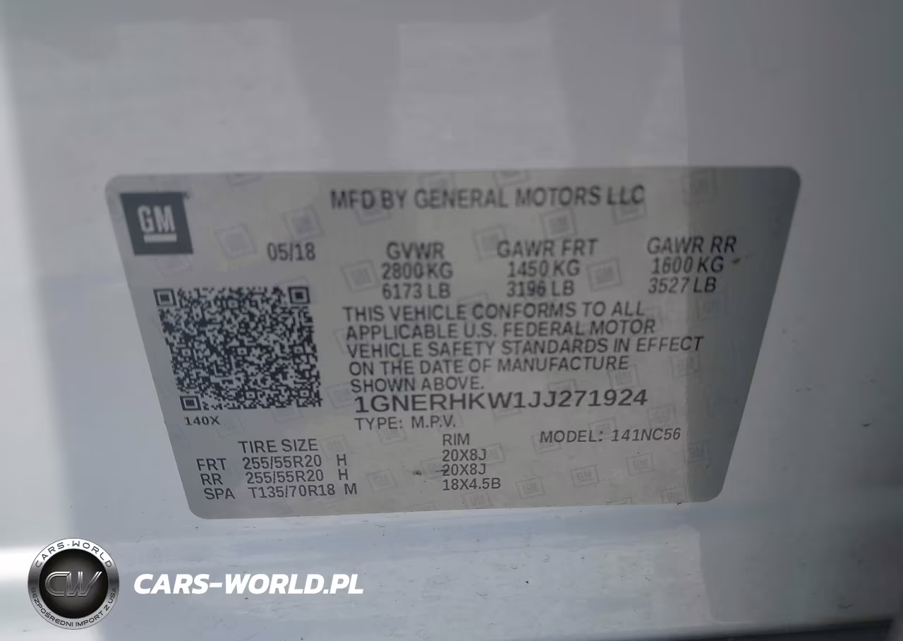2018 Chevrolet Traverse Lt Leather VIN:1GNERHKW1JJ271924 - 9