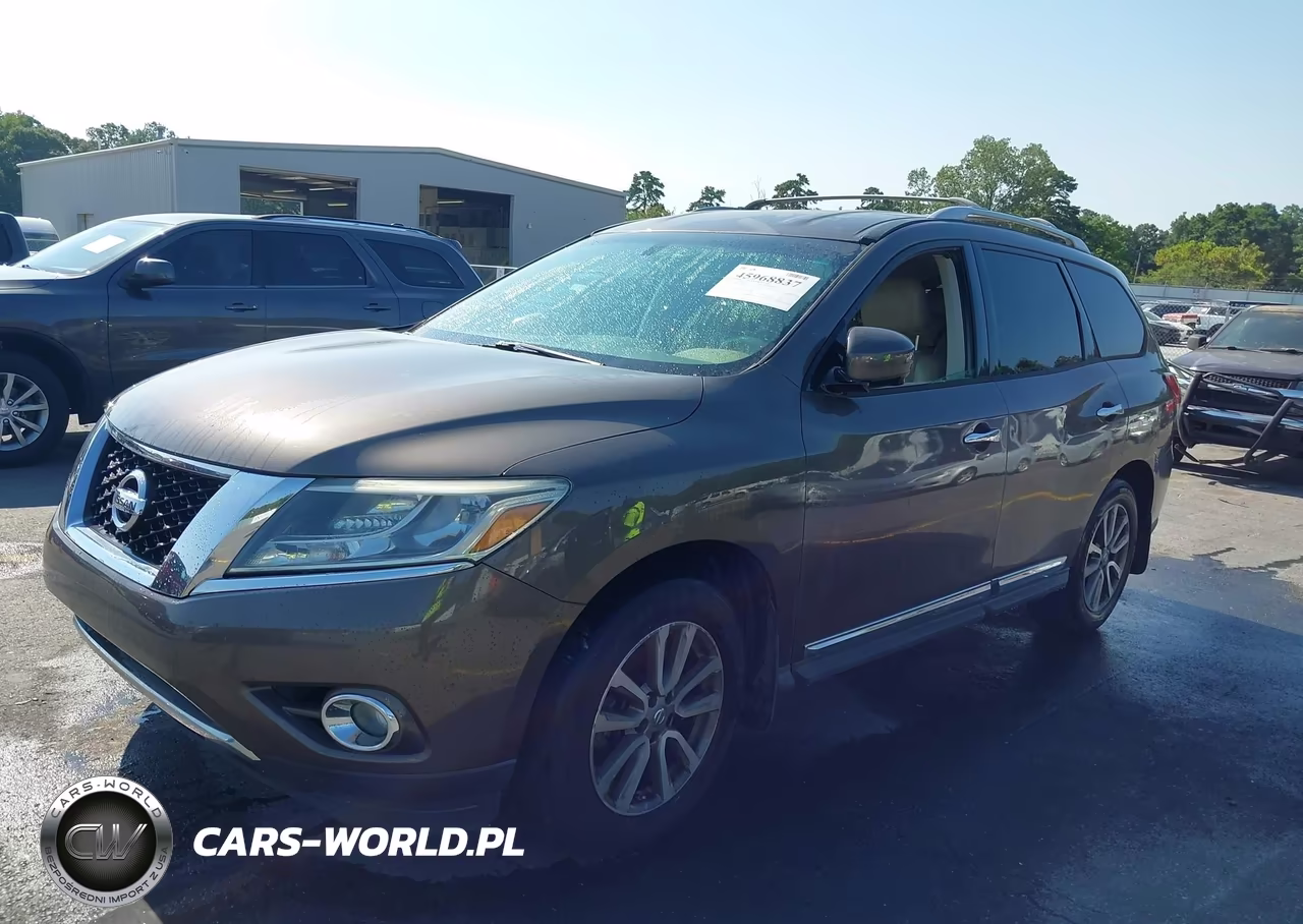 2015 Nissan Pathfinder Sl VIN:5N1AR2MN5FC629834 - 2