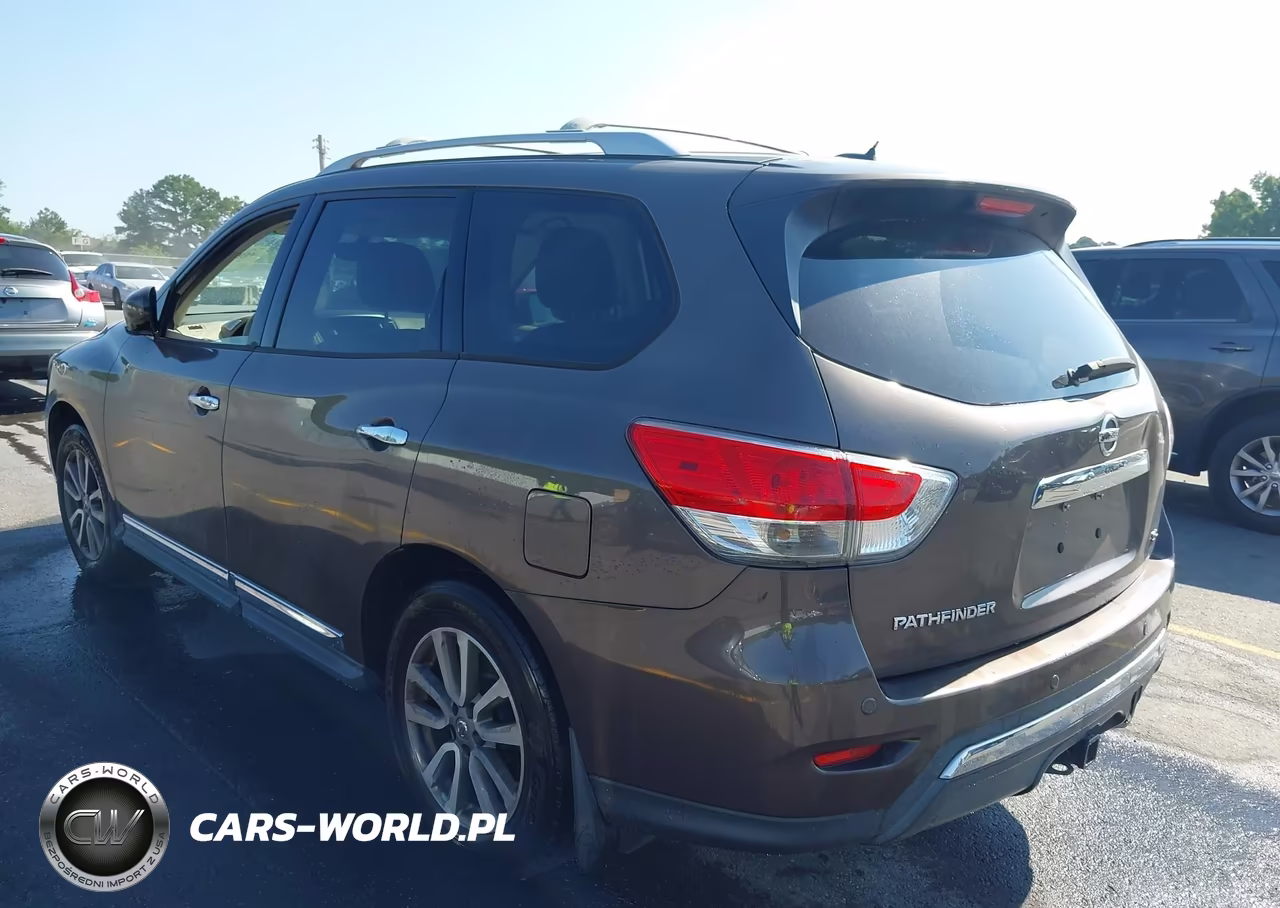 2015 Nissan Pathfinder Sl VIN:5N1AR2MN5FC629834 - 3