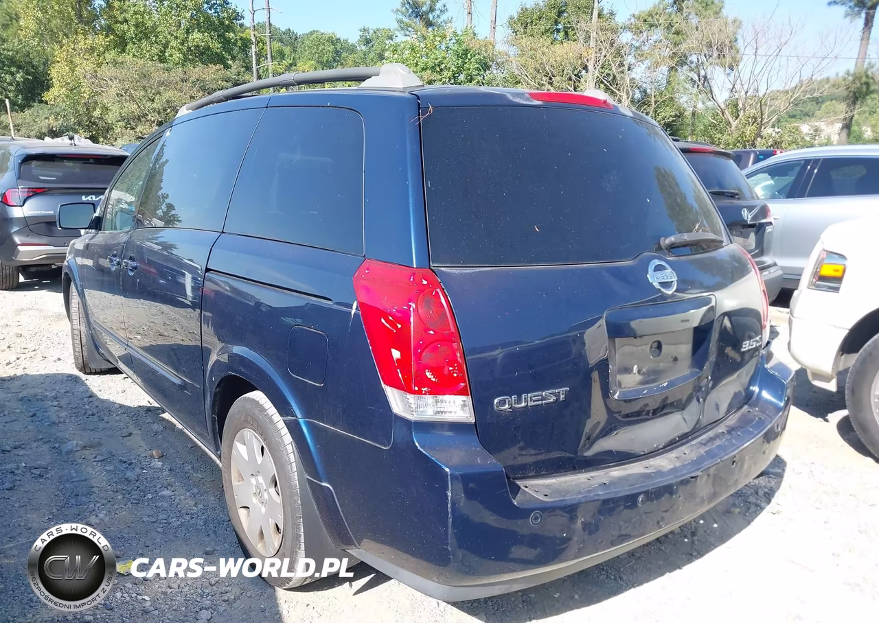 2005 Nissan Quest 3.5 S VIN:5N1BV28U45N128499 - 3