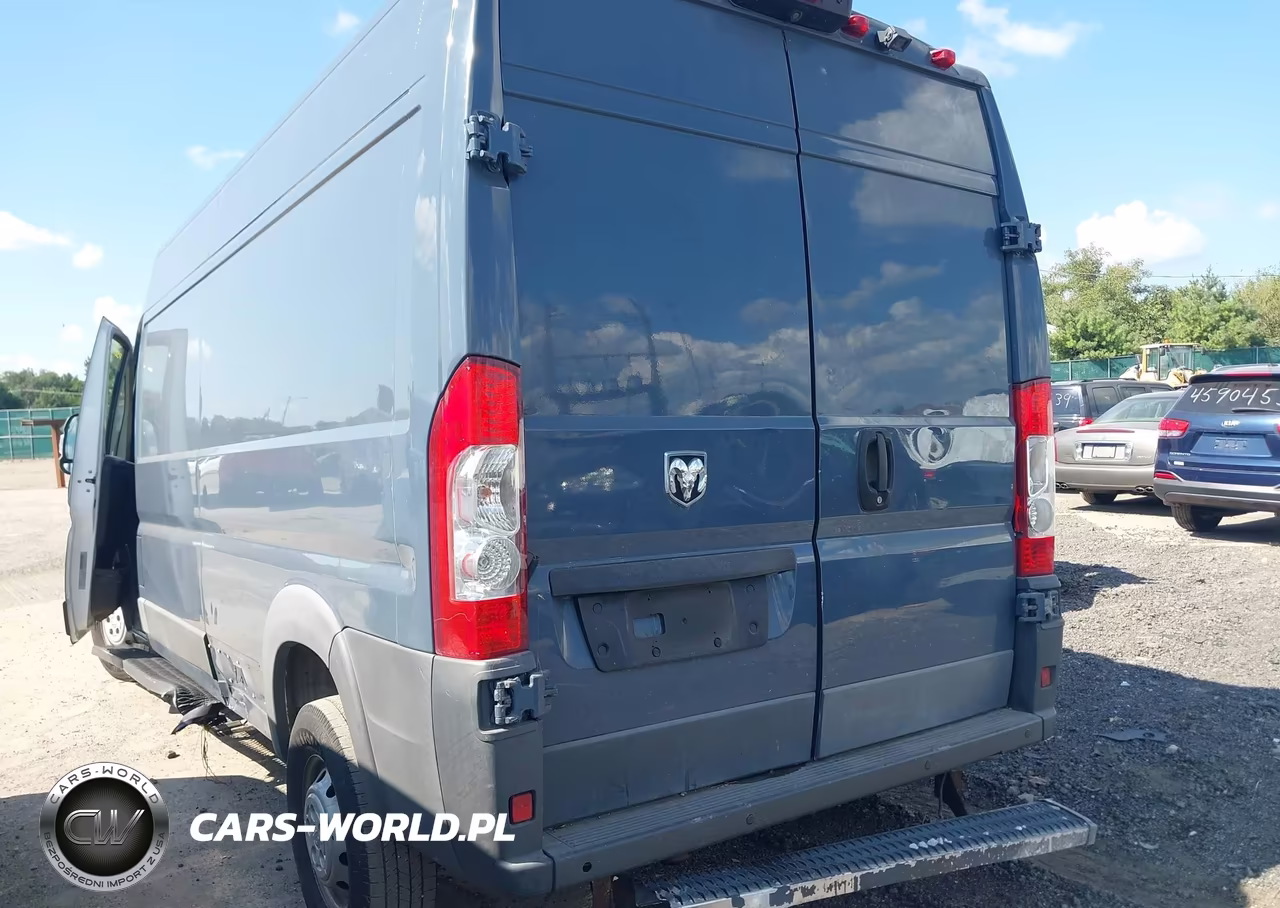 2018 Ram Promaster 2500 High Roof 159 Wb VIN:3C6TRVDG0JE161181 - 3