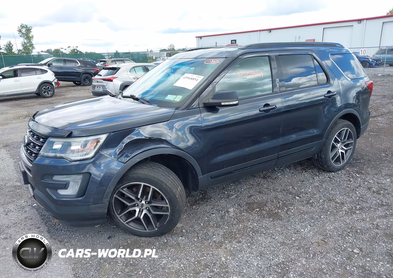 2017 Ford Explorer Sport VIN:1FM5K8GT5HGA92557 - 2