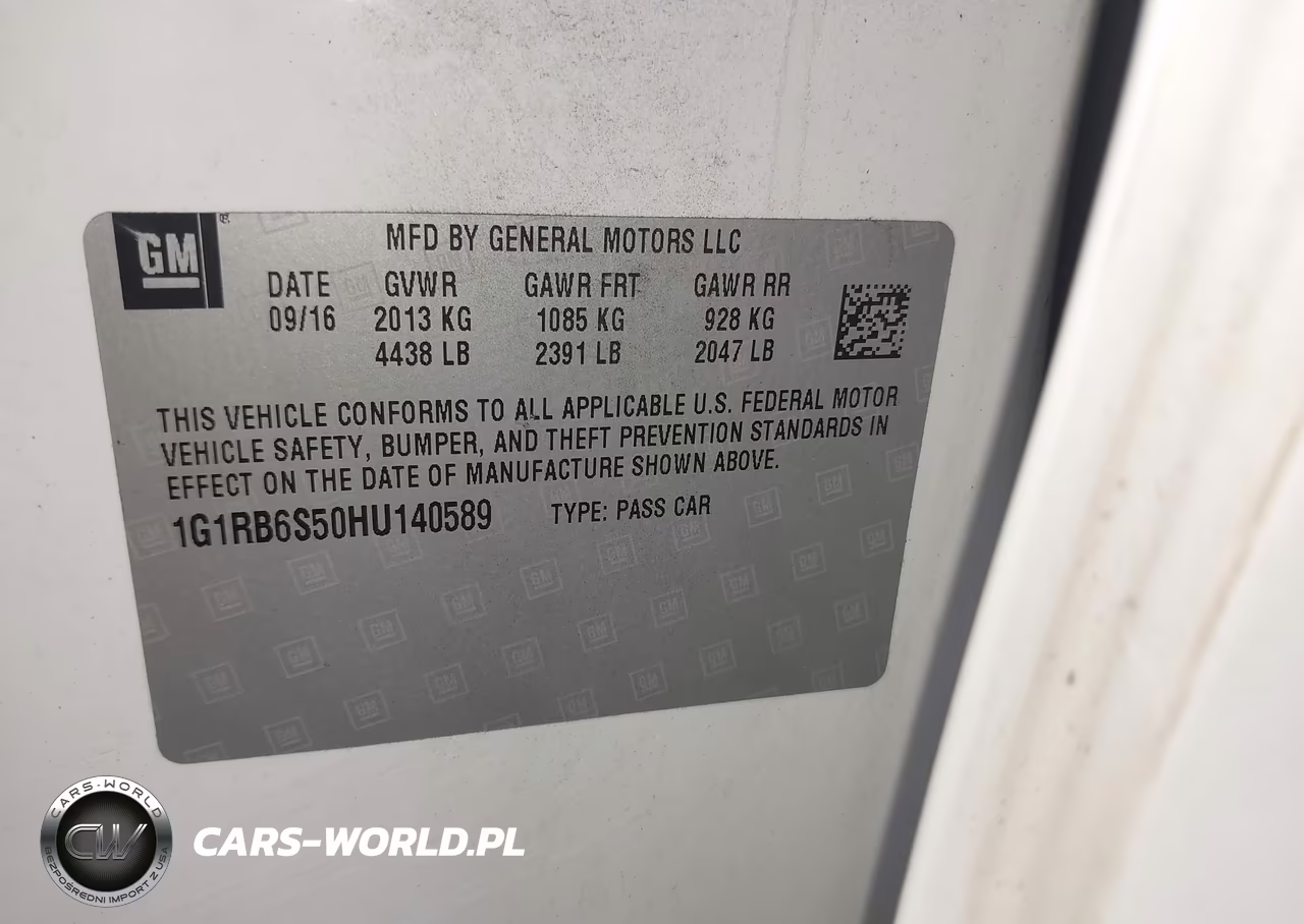 2017 Chevrolet Volt Premier VIN:1G1RB6S50HU140589 - 9