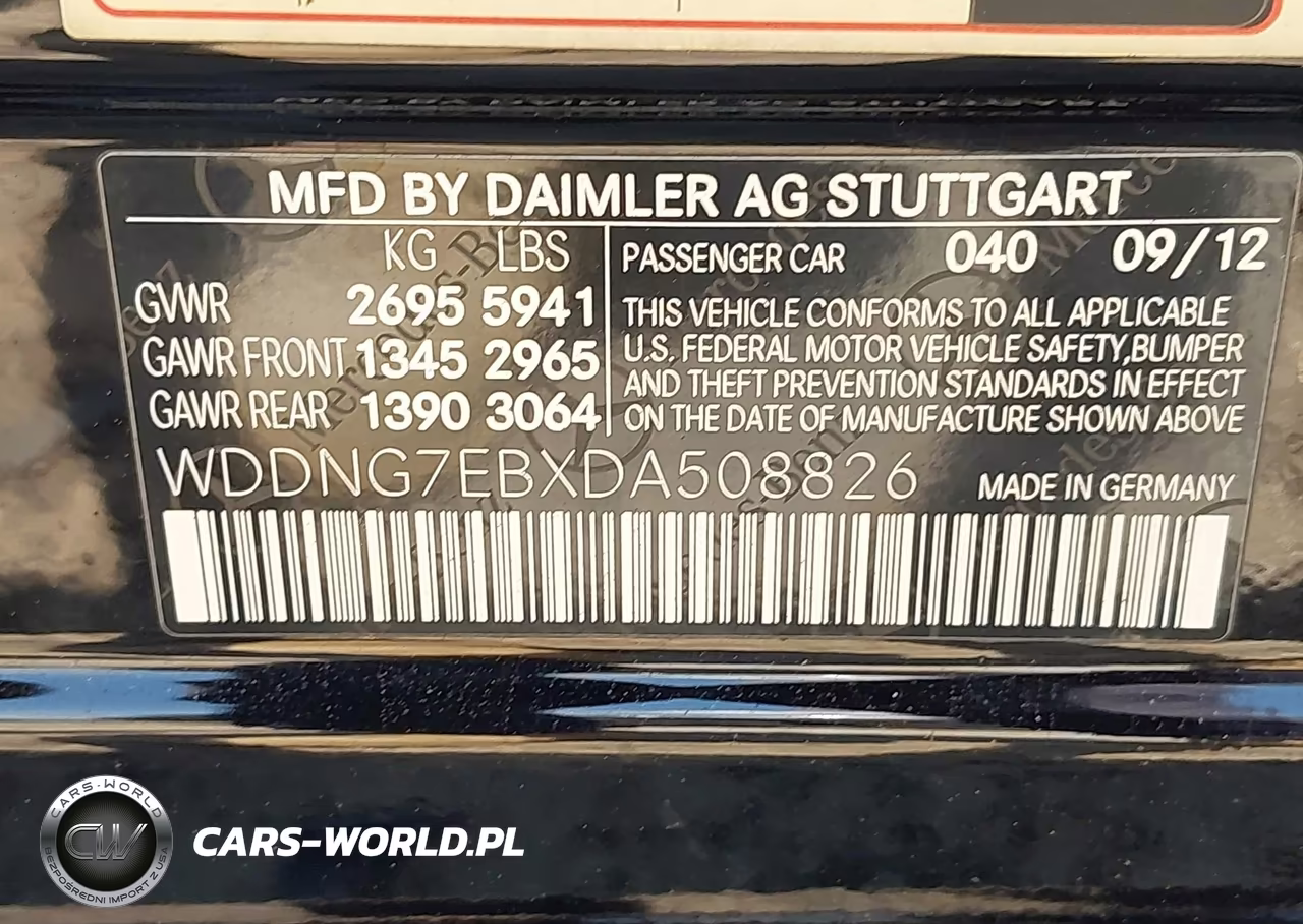 2013 Mercedes-Benz S 63 Amg VIN:WDDNG7EBXDA508826 - 9