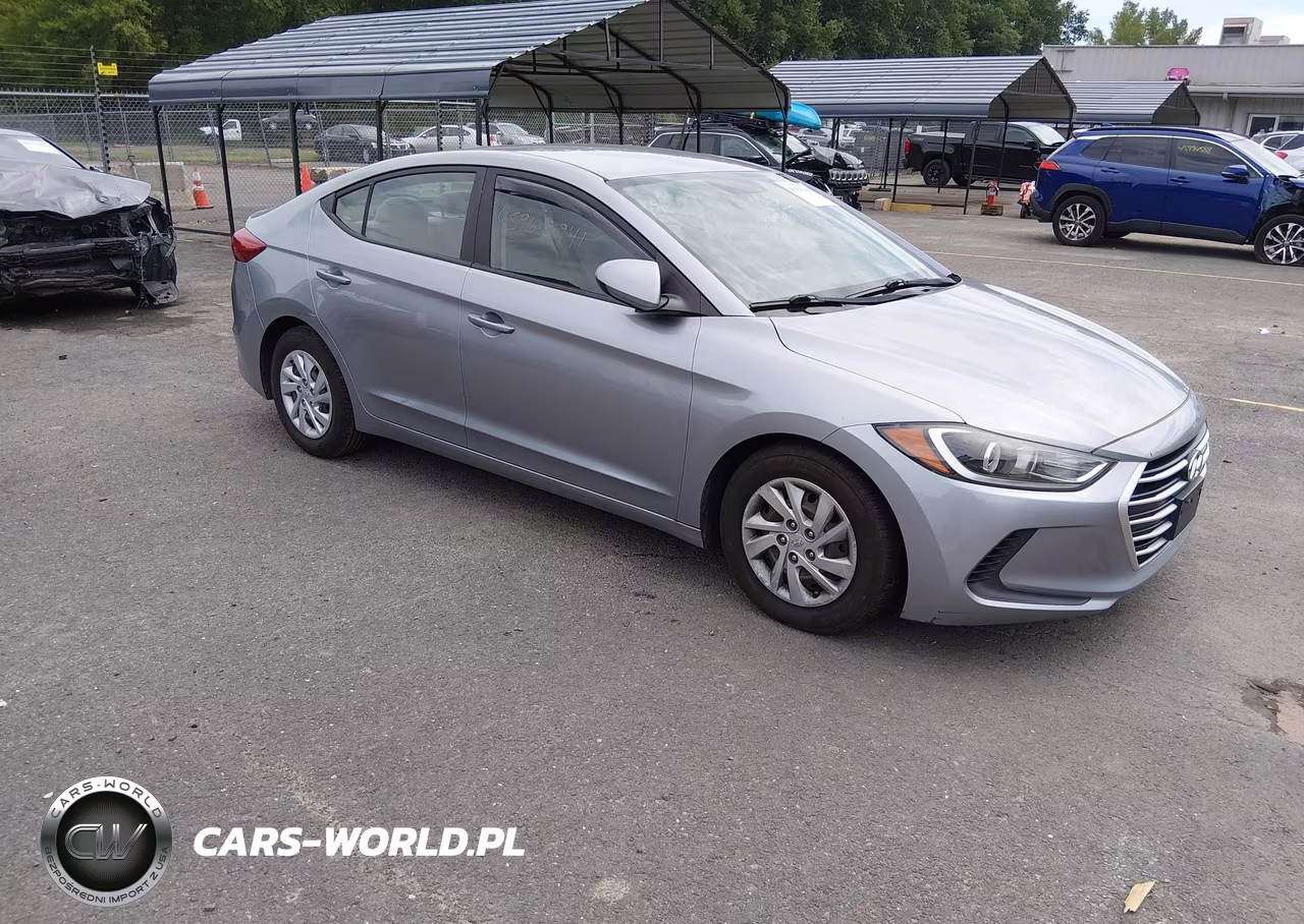 2017 Hyundai Elantra Se VIN:5NPD74LFXHH138955 - 1