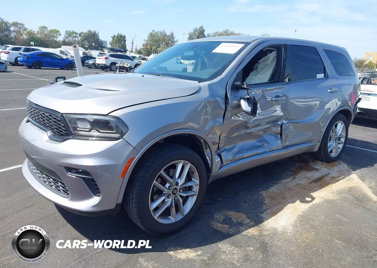 2021 Dodge Durango R-T Rwd VIN:1C4SDHCT0MC608106 - 2