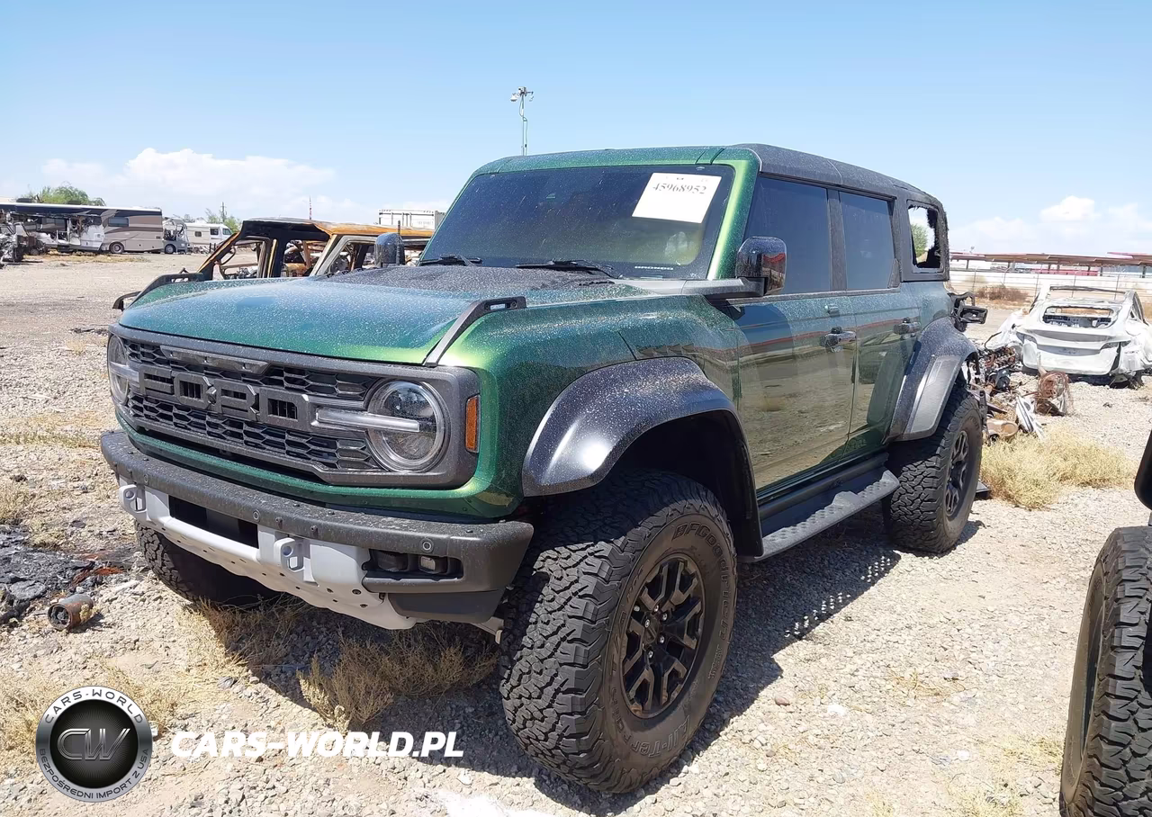 2022 Ford Bronco Raptor VIN:1FMEE5JR1NLA50361 - 2