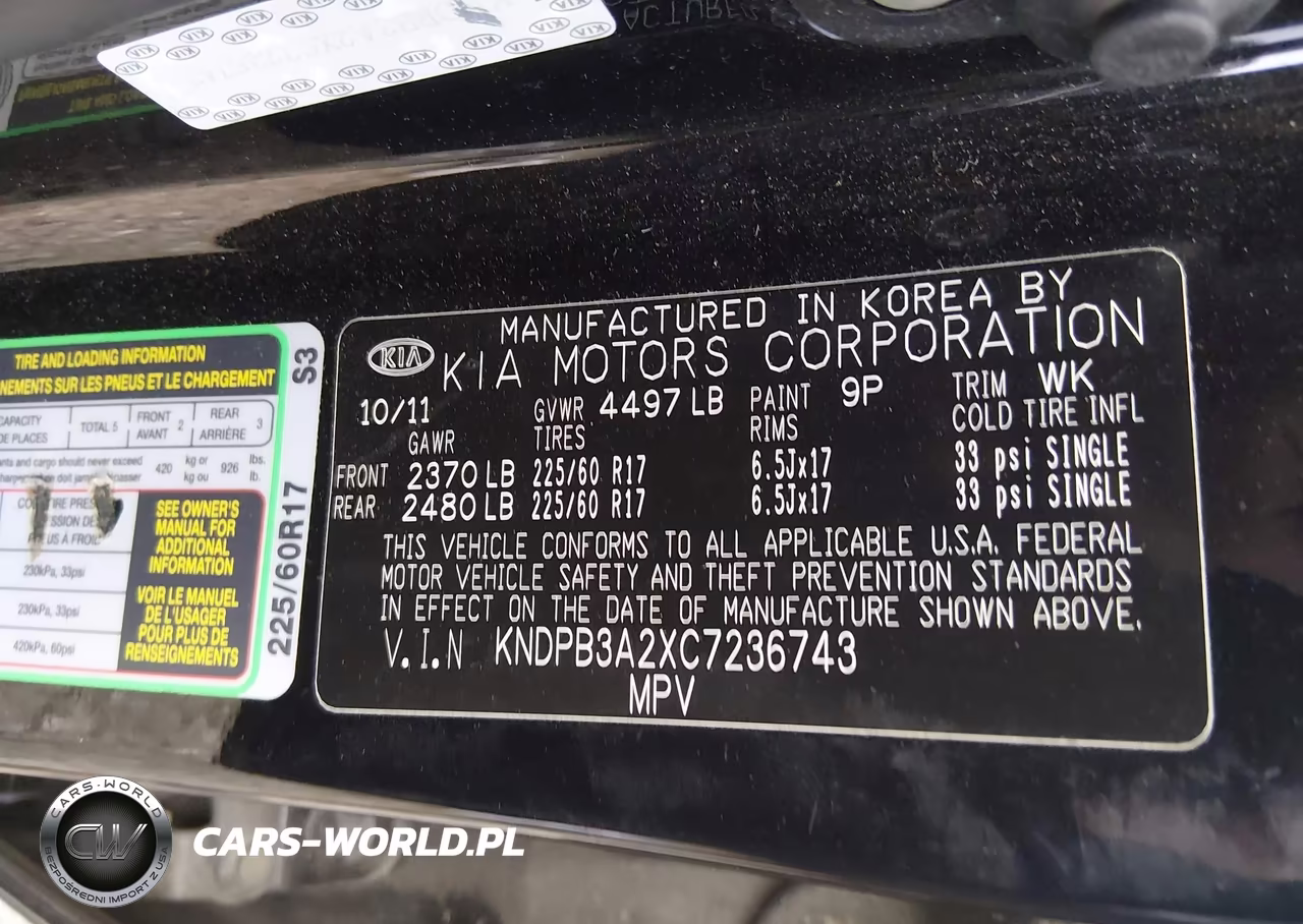 2012 Kia Sportage Lx VIN:KNDPB3A2XC7236743 - 9